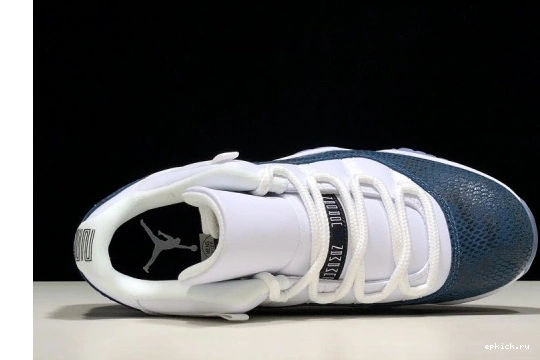 Rep EP Jordan 11 Low 'Blue CD6846-102 Air Snakeskin' CD6846-102 0107